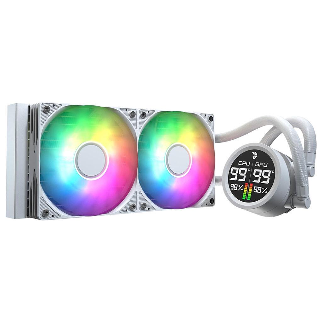Система водяного охолодження AeroCool Abyss L240R Digi - № 1 Система водяного охолодження AeroCool Abyss L240R Digi - № 1