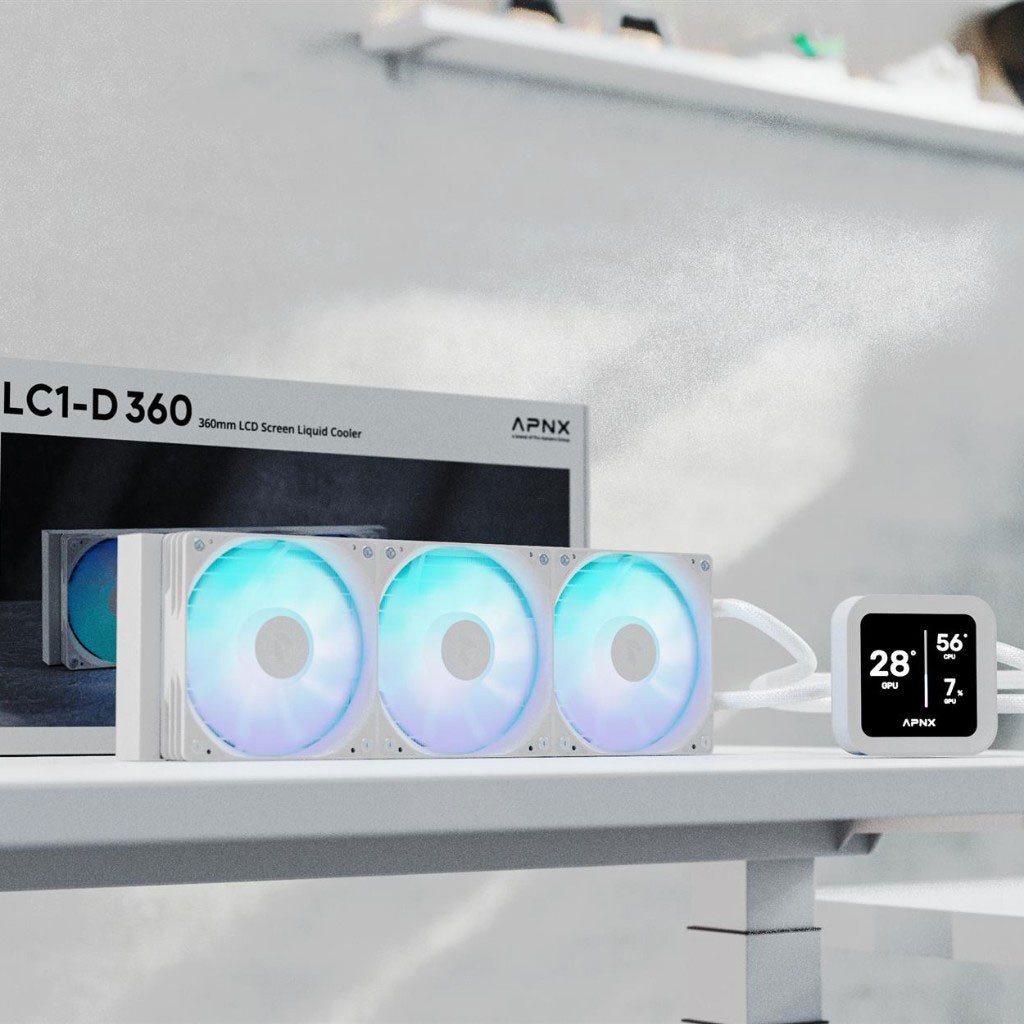 Система водяного охолодження APNX LC1-D 360 - № 15 Система водяного охолодження APNX LC1-D 360 - № 15