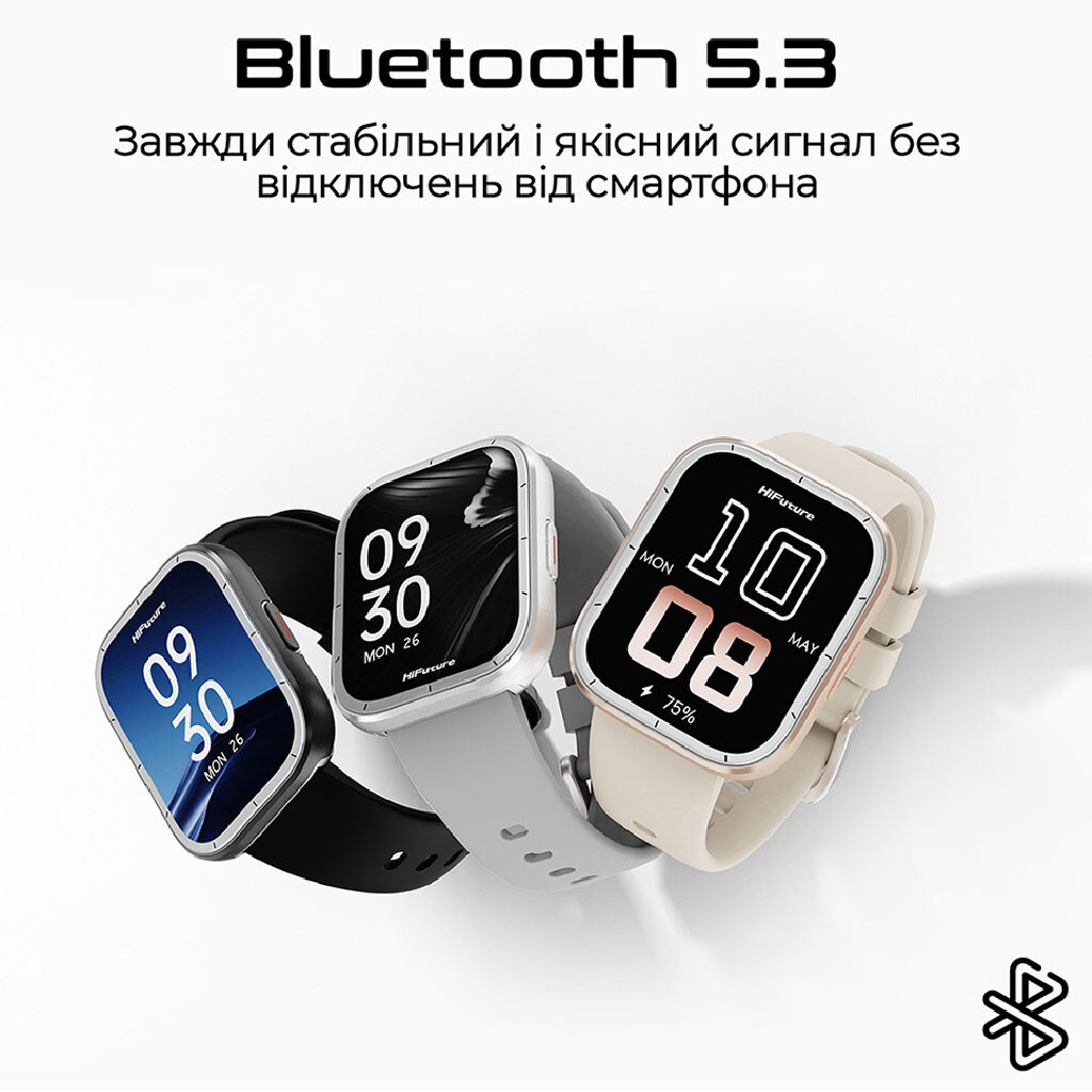 Умные часы HiFuture Zone 3, Золотой - № 4 Умные часы HiFuture Zone 3, Золотой - № 4