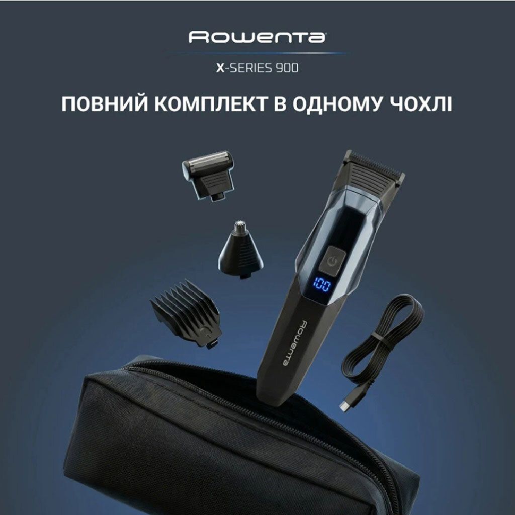 Триммер Rowenta TN9730E0, Черный - № 10 Триммер Rowenta TN9730E0, Черный - № 10