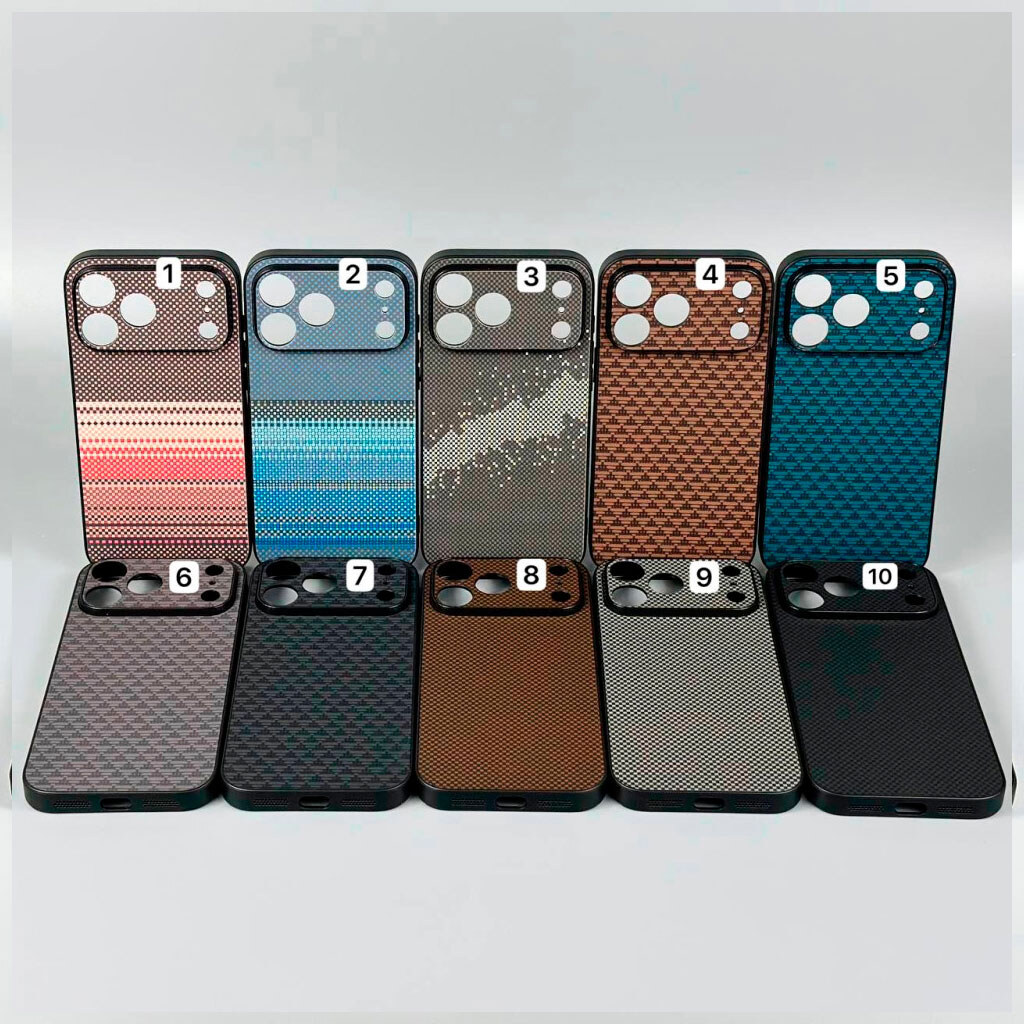 Чохол (накладка) Apple iPhone 17 Air, Elite Carbonique, Design 9, Малюнок - № 8 Чохол (накладка) Apple iPhone 17 Air, Elite Carbonique, Design 9, Малюнок - № 8