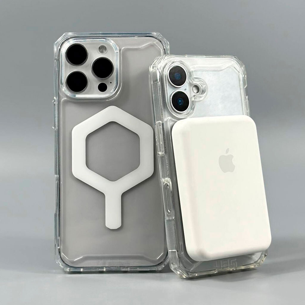 Чохол (накладка) Apple iPhone 12 Pro, UAG Pathfinder Clear, MagSafe, Білий - № 4 Чохол (накладка) Apple iPhone 12 Pro, UAG Pathfinder Clear, MagSafe, Білий - № 4