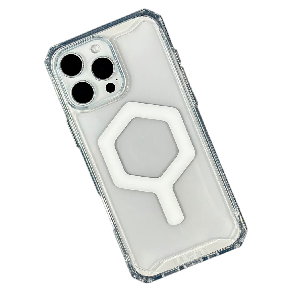 Чехол (накладка) Apple iPhone 14 Pro, UAG Pathfinder Clear, MagSafe, Белый - № 1 Чехол (накладка) Apple iPhone 14 Pro, UAG Pathfinder Clear, MagSafe, Белый - № 1
