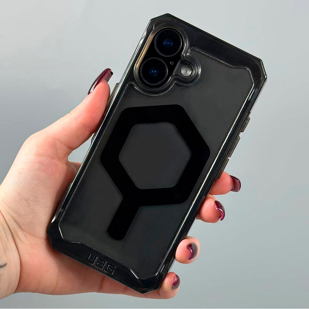 Чехол (накладка) Apple iPhone 16, UAG Pathfinder Clear, MagSafe, Белый - № 2 Чехол (накладка) Apple iPhone 16, UAG Pathfinder Clear, MagSafe, Белый - № 2