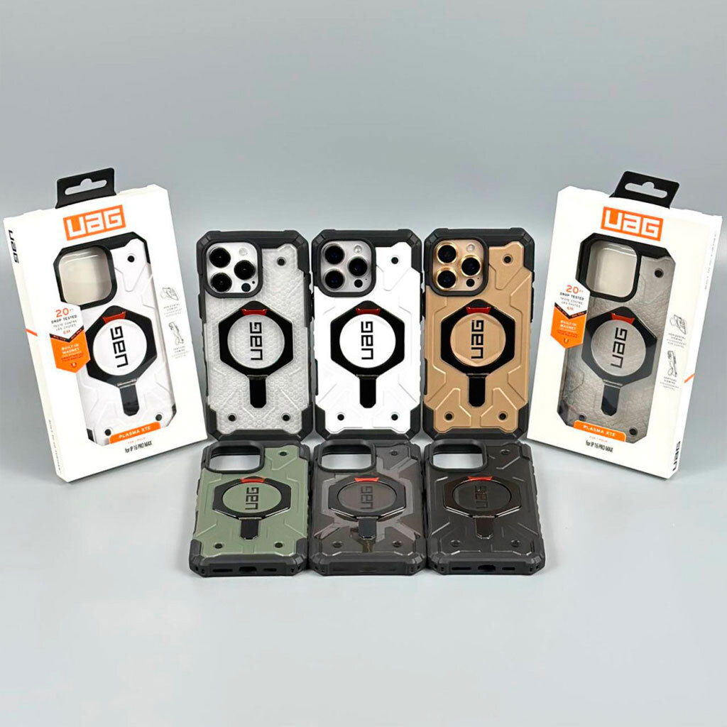 Чехол (накладка) Apple iPhone 12 Pro, UAG Plasma, MagSafe, Бежевый - № 8 Чехол (накладка) Apple iPhone 12 Pro, UAG Plasma, MagSafe, Бежевый - № 8