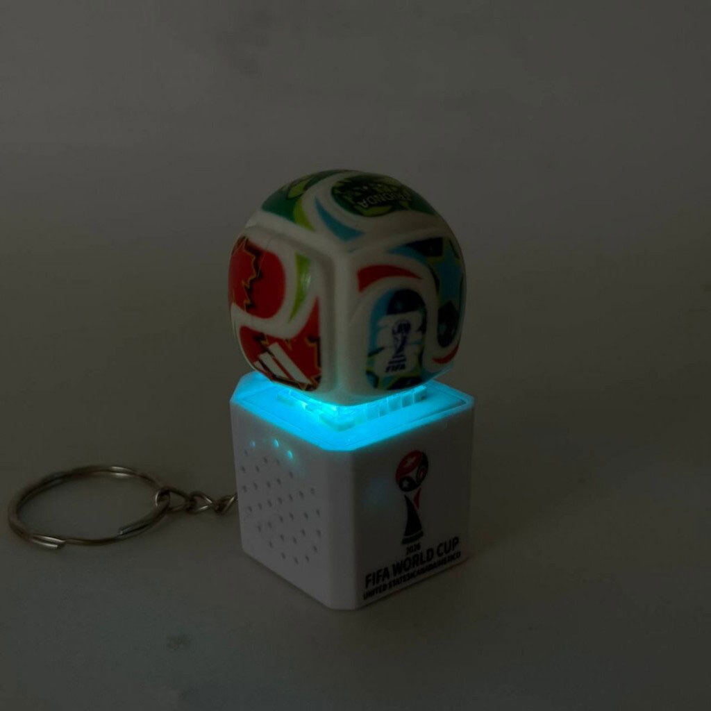 Брелок LED-клавиатура "Футбольный мяч", Mic - № 3 Брелок LED-клавиатура "Футбольный мяч", Mic - № 3