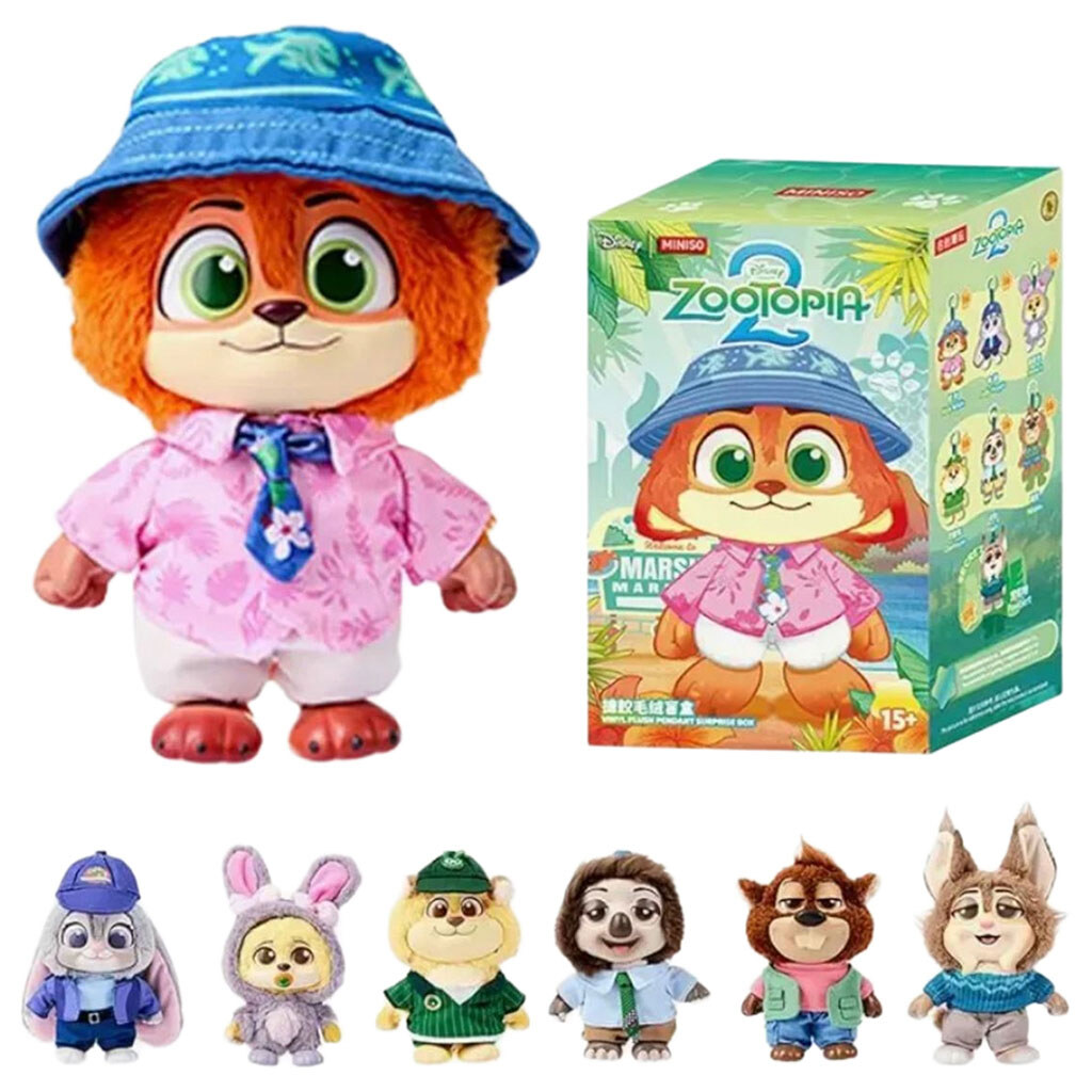 Игрушка-сюрприз фигурка "Зоотопия", серия 3, MINISO - № 2 Игрушка-сюрприз фигурка "Зоотопия", серия 3, MINISO - № 2
