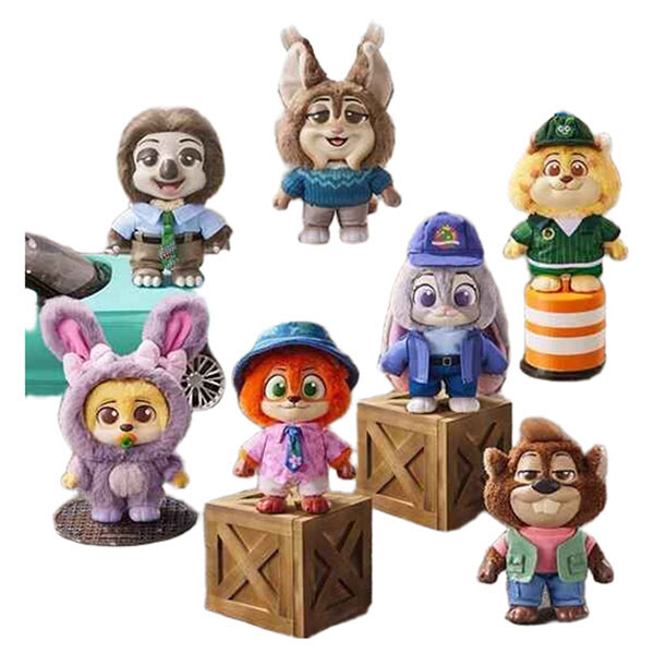 Игрушка-сюрприз фигурка "Зоотопия", серия 3, MINISO - № 4 Игрушка-сюрприз фигурка "Зоотопия", серия 3, MINISO - № 4
