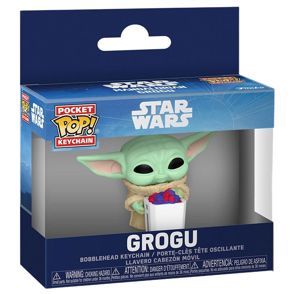 Игровая фигурка на клипсе серии "Мандалорец и Грогу - Грогу с попкорном", Funko - № 2 Игровая фигурка на клипсе серии "Мандалорец и Грогу - Грогу с попкорном", Funko - № 2