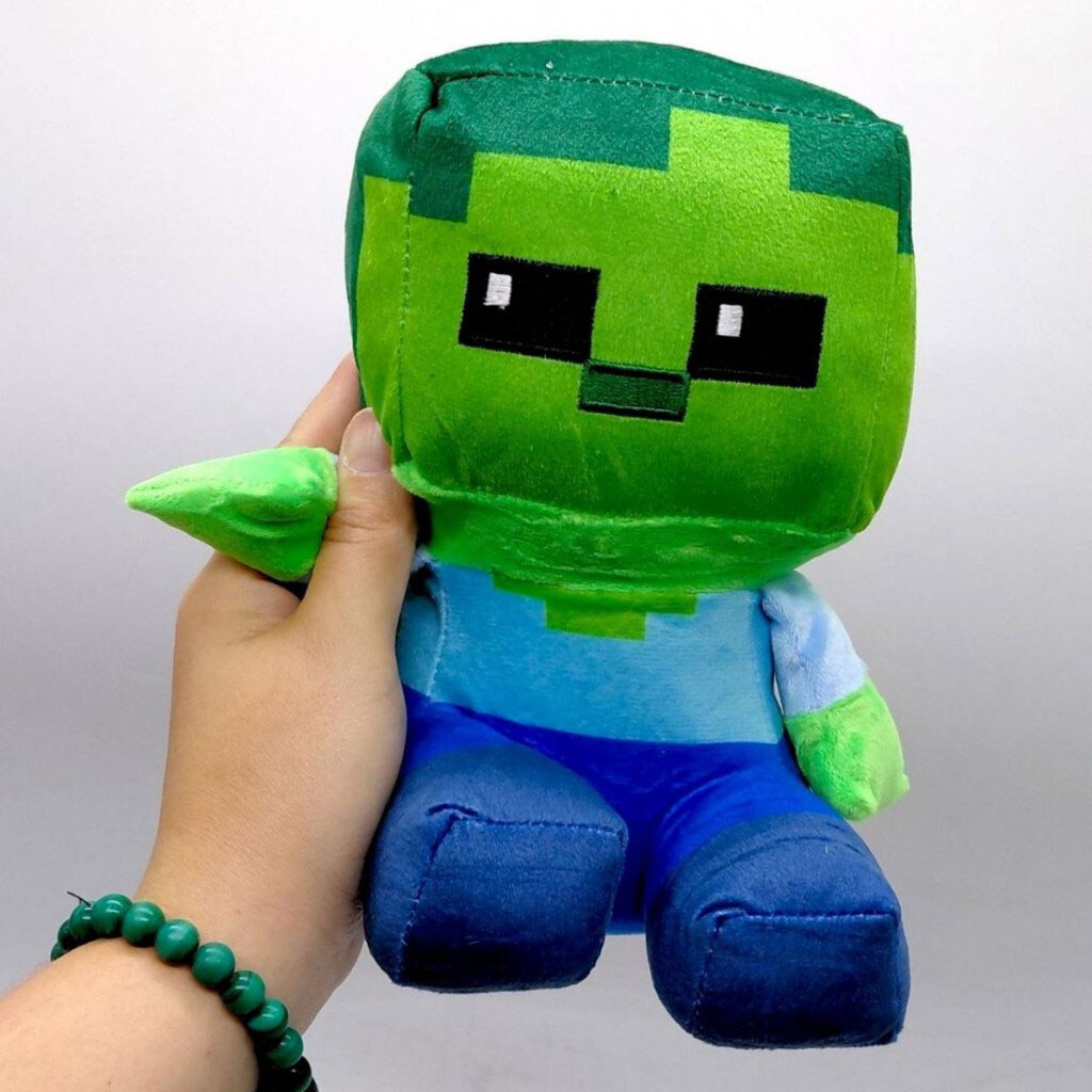 Мягкая игрушка герой "Майнкрафт / Minecraft: ЗОМБИ", 22 см, Mic - № 2 Мягкая игрушка герой "Майнкрафт / Minecraft: ЗОМБИ", 22 см, Mic - № 2