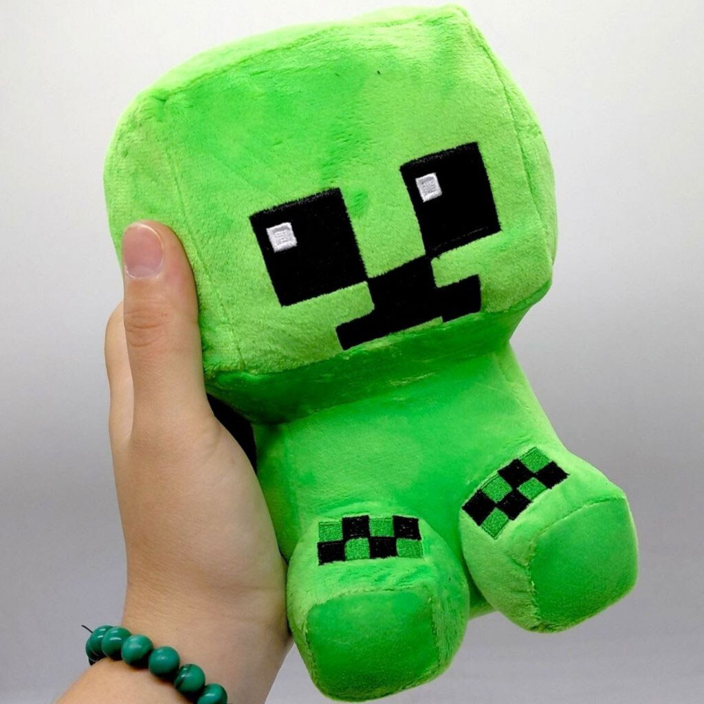 М'яка іграшка герой "Майнкрафт / Minecraft: Кріпер", 22 см, Mic - № 2 М'яка іграшка герой "Майнкрафт / Minecraft: Кріпер", 22 см, Mic - № 2