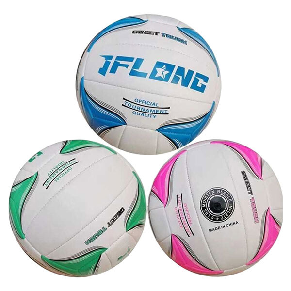 Мяч волейбольный, мягкий PVC, 280 грамм, резиновый баллон, Tk Sport - № 3 Мяч волейбольный, мягкий PVC, 280 грамм, резиновый баллон, Tk Sport - № 3