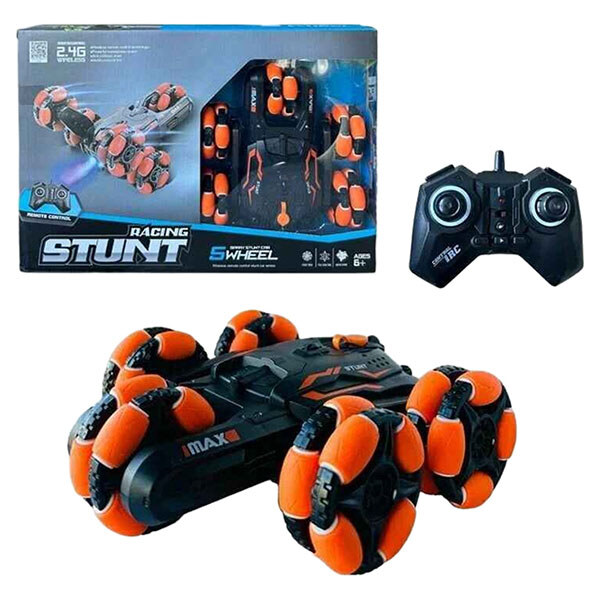 Трюкач "RACING STUNT", на радиоуправлении, 5 колес, акум., USB, свет, дым, дрифт, SYRCAR - № 2 Трюкач "RACING STUNT", на радиоуправлении, 5 колес, акум., USB, свет, дым, дрифт, SYRCAR - № 2