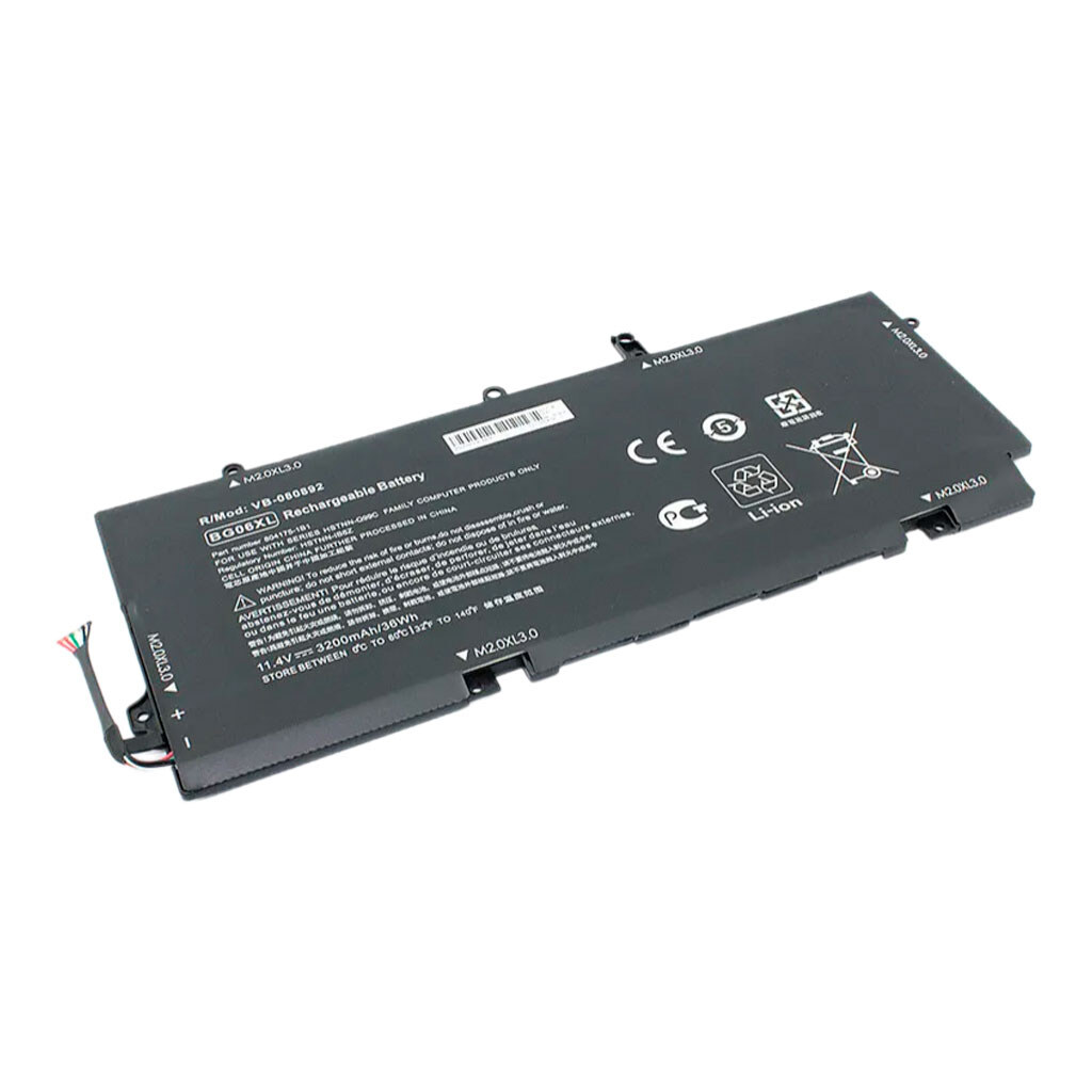 Аккумулятор HP BG06XL, High quality, Черный - № 1 Аккумулятор HP BG06XL, High quality, Черный - № 1