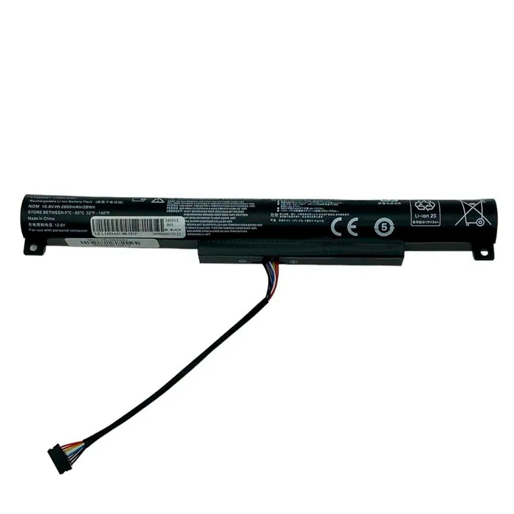 Аккумулятор Lenovo L14S3A01, High quality, Черный - № 1 Аккумулятор Lenovo L14S3A01, High quality, Черный - № 1