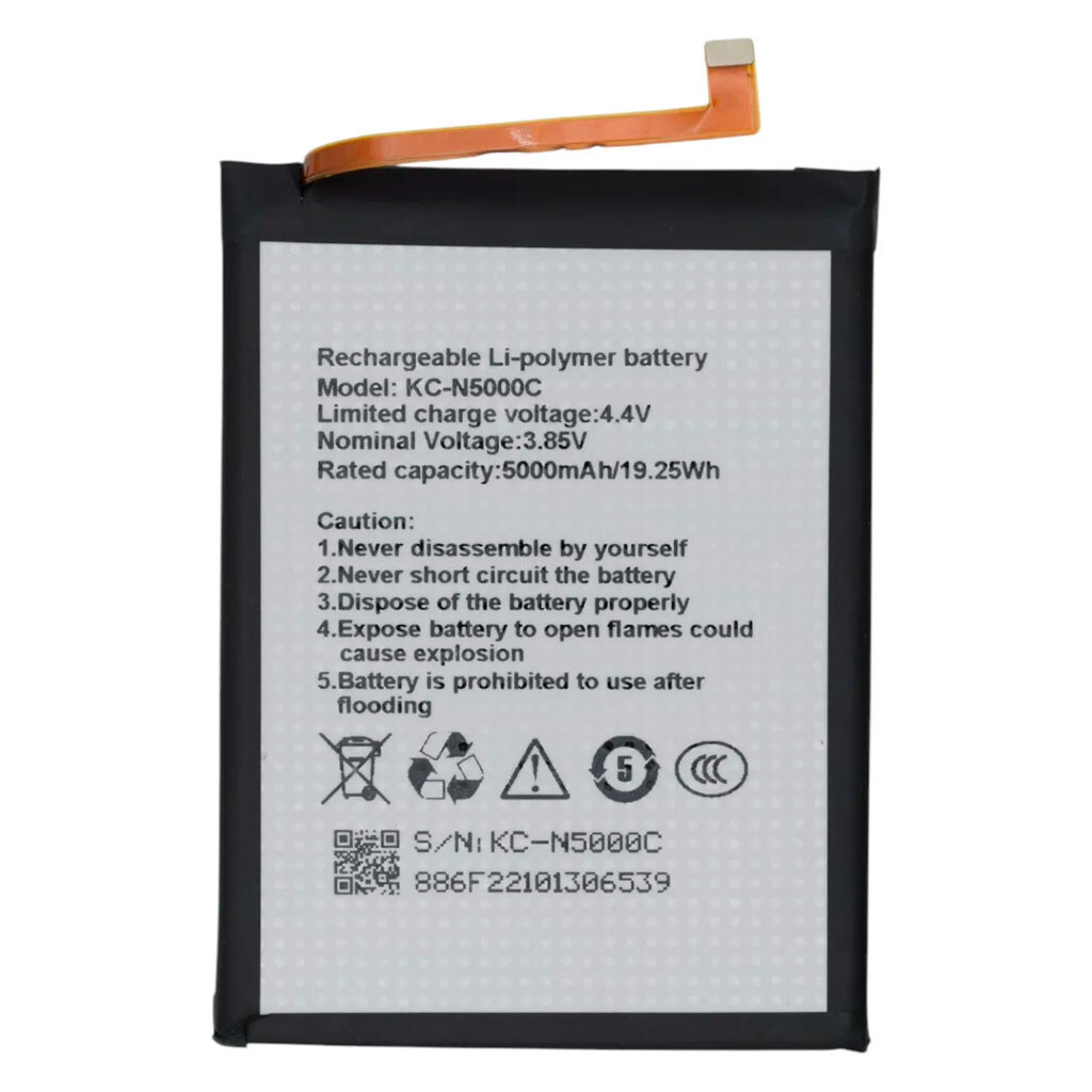 Акумулятор Oukitel IIIF150 Air1 Ultra, KC-N5000C, Original - № 1 Акумулятор Oukitel IIIF150 Air1 Ultra, KC-N5000C, Original - № 1