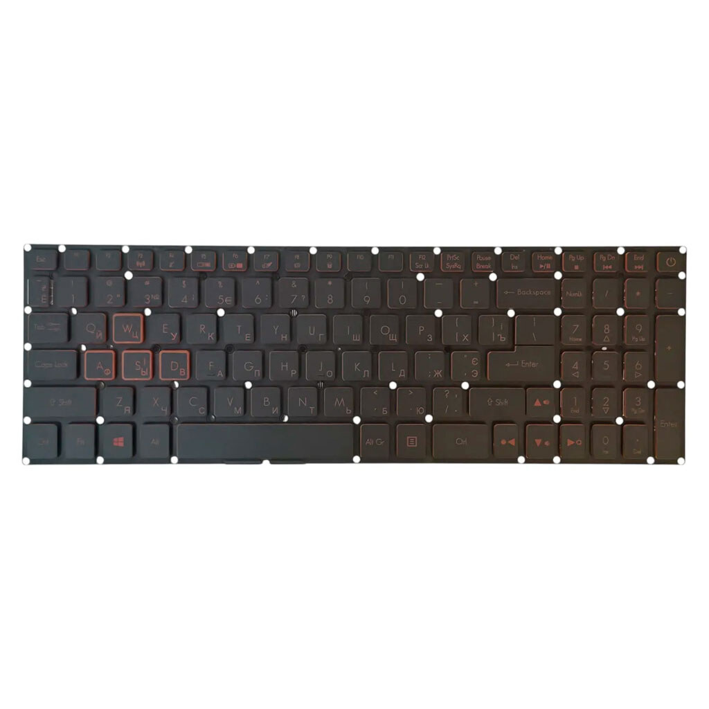 Клавиатура для ноутбука Acer Aspire V15 VN7-593, Черный - № 1 Клавиатура для ноутбука Acer Aspire V15 VN7-593, Черный - № 1