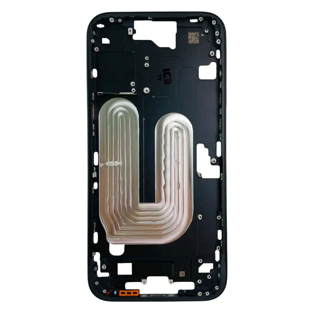 Середня частина Apple iPhone 16 Plus, Чорний - № 2 Середня частина Apple iPhone 16 Plus, Чорний - № 2