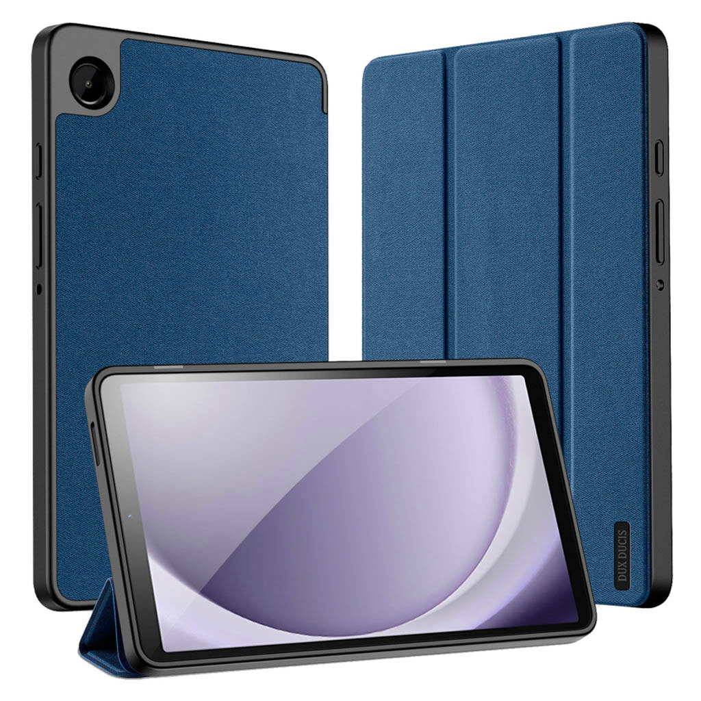 Чохол (книжка) Samsung Galaxy Tab A11, Dux Ducis Domo, Синій - № 2 Чохол (книжка) Samsung Galaxy Tab A11, Dux Ducis Domo, Синій - № 2