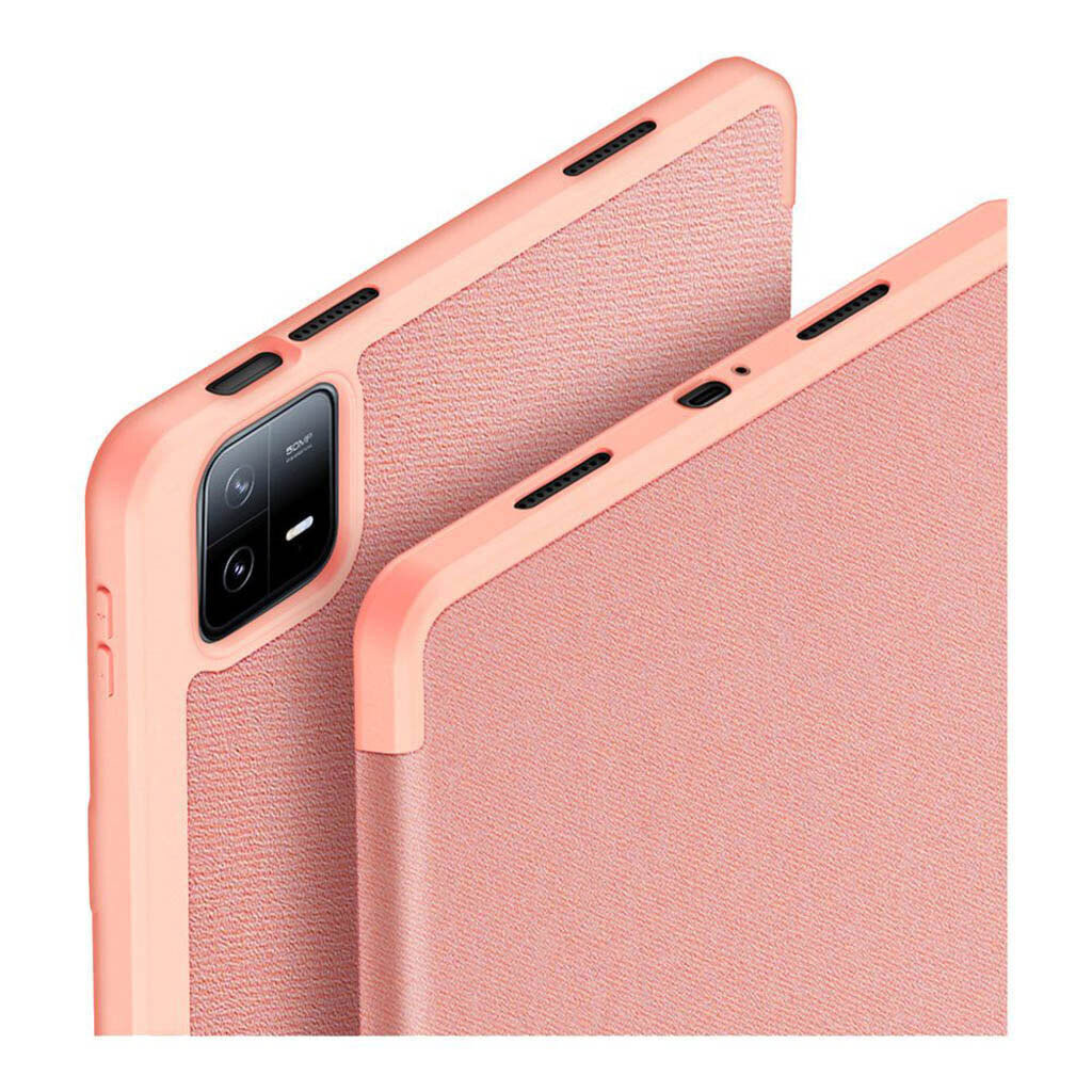 Чохол (книжка) Samsung Galaxy Tab A11 Plus, Dux Ducis Domo, Рожевий - № 5 Чохол (книжка) Samsung Galaxy Tab A11 Plus, Dux Ducis Domo, Рожевий - № 5