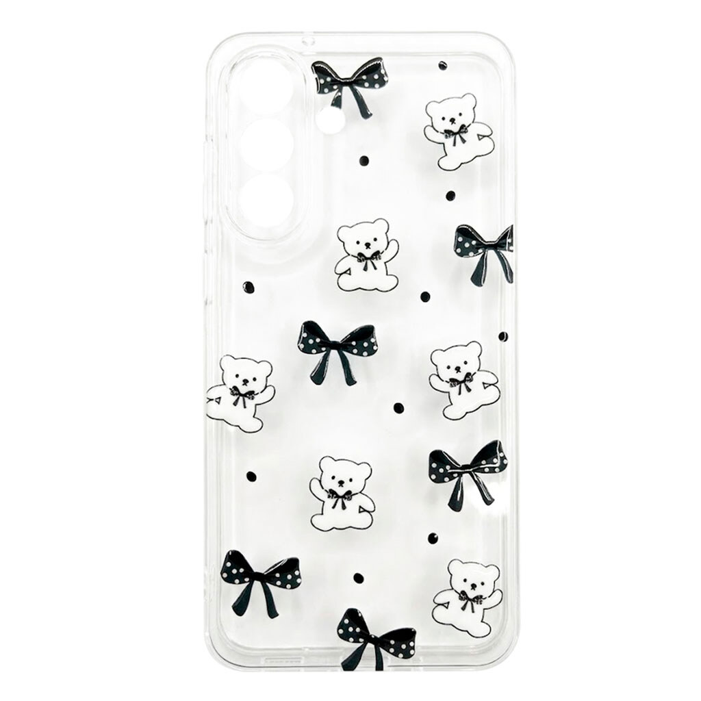 Чохол (накладка) Samsung A276 Galaxy A27, Epik Clear Joy, Teddy Bows, Малюнок - № 1 Чохол (накладка) Samsung A276 Galaxy A27, Epik Clear Joy, Teddy Bows, Малюнок - № 1