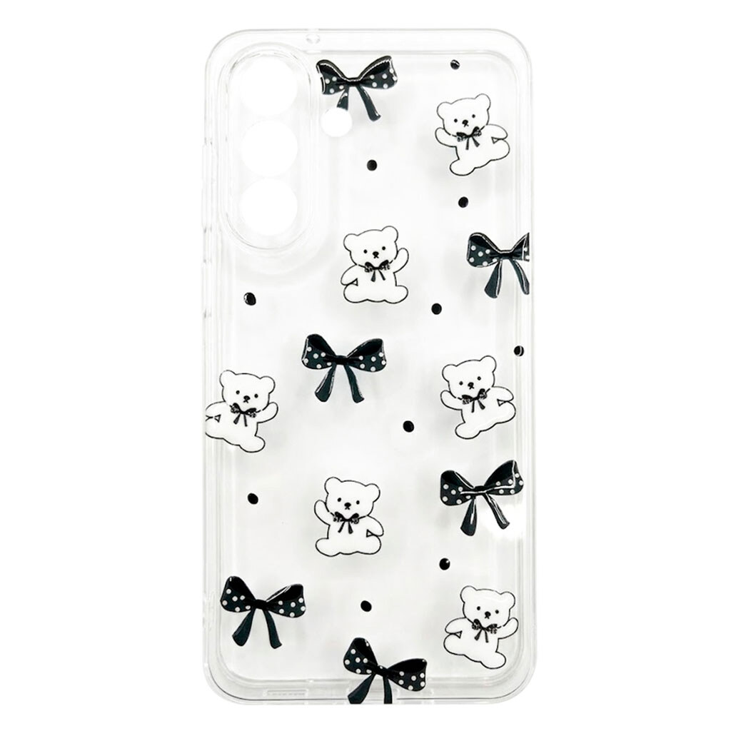Чохол (накладка) Xiaomi Redmi 15 / Redmi 15 5G, Epik Clear Joy, Teddy Bows, Малюнок - № 1 Чохол (накладка) Xiaomi Redmi 15 / Redmi 15 5G, Epik Clear Joy, Teddy Bows, Малюнок - № 1