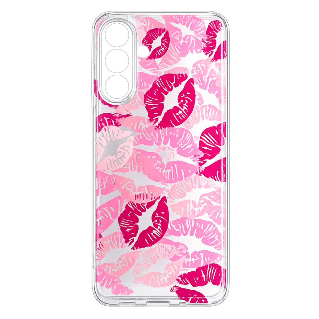 Чехол (накладка) Xiaomi Poco C85 / Redmi 15C, Epik Clear Joy, Kissing Pattern, Рисунок - № 1 Чехол (накладка) Xiaomi Poco C85 / Redmi 15C, Epik Clear Joy, Kissing Pattern, Рисунок - № 1