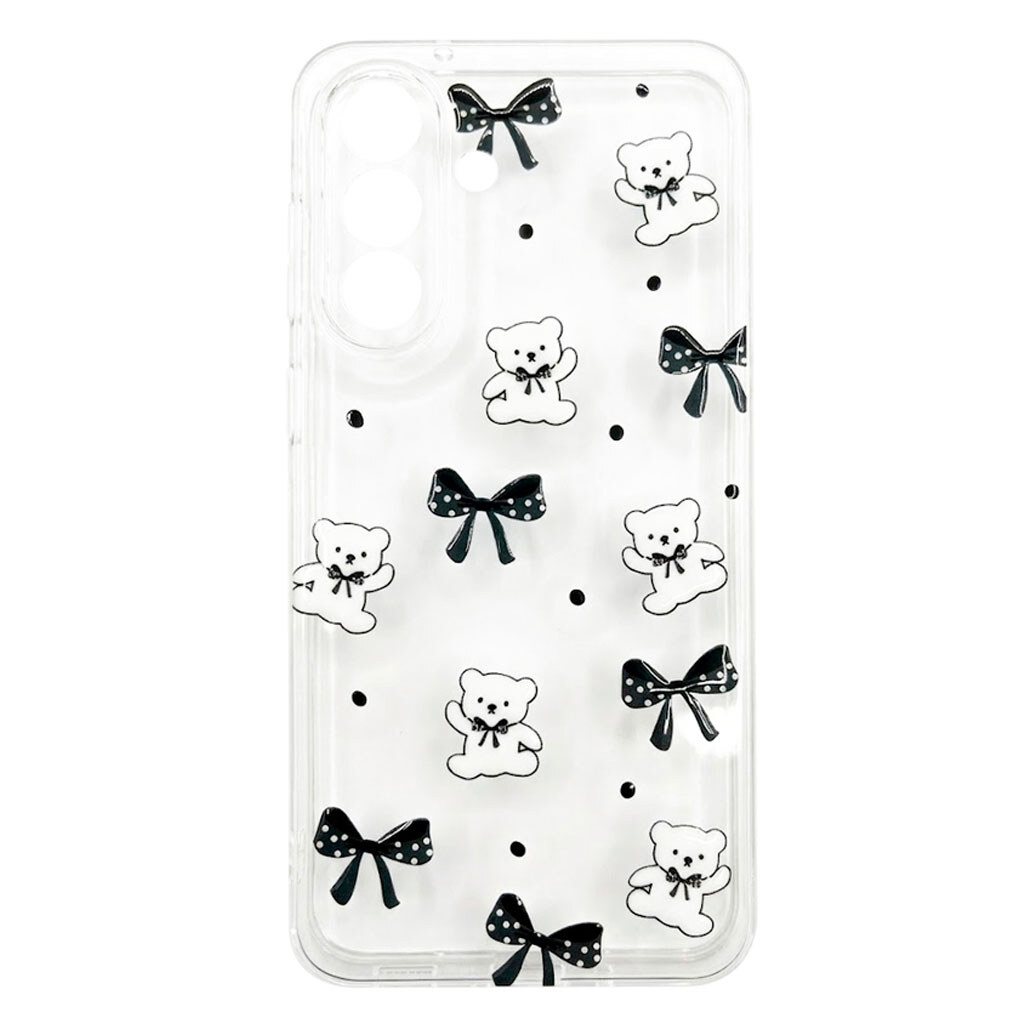 Чохол (накладка) Xiaomi Redmi Note 15 / Redmi Note 15 5G, Epik Clear Joy, Teddy Bows, Малюнок - № 1 Чохол (накладка) Xiaomi Redmi Note 15 / Redmi Note 15 5G, Epik Clear Joy, Teddy Bows, Малюнок - № 1