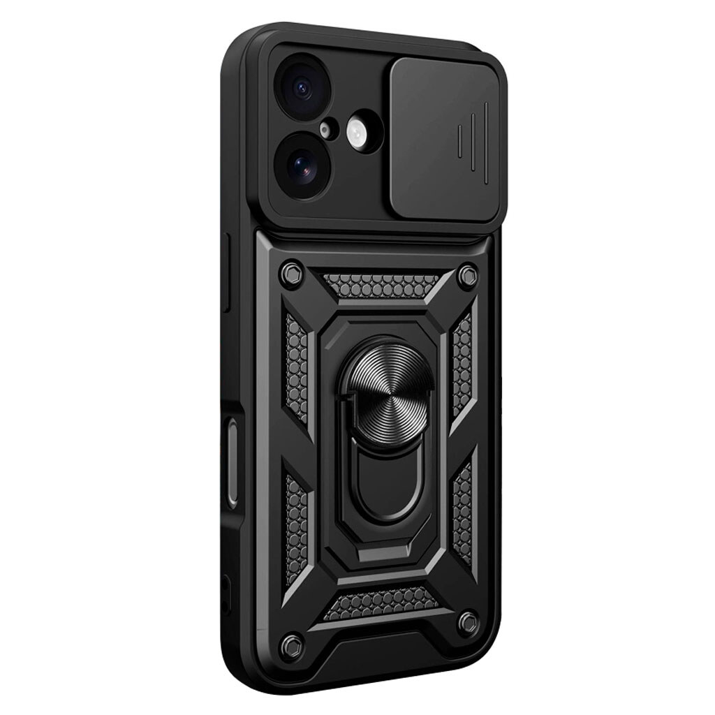 Чехол (накладка) Apple iPhone 17, Armor Guard Shield, Черный - № 1 Чехол (накладка) Apple iPhone 17, Armor Guard Shield, Черный - № 1