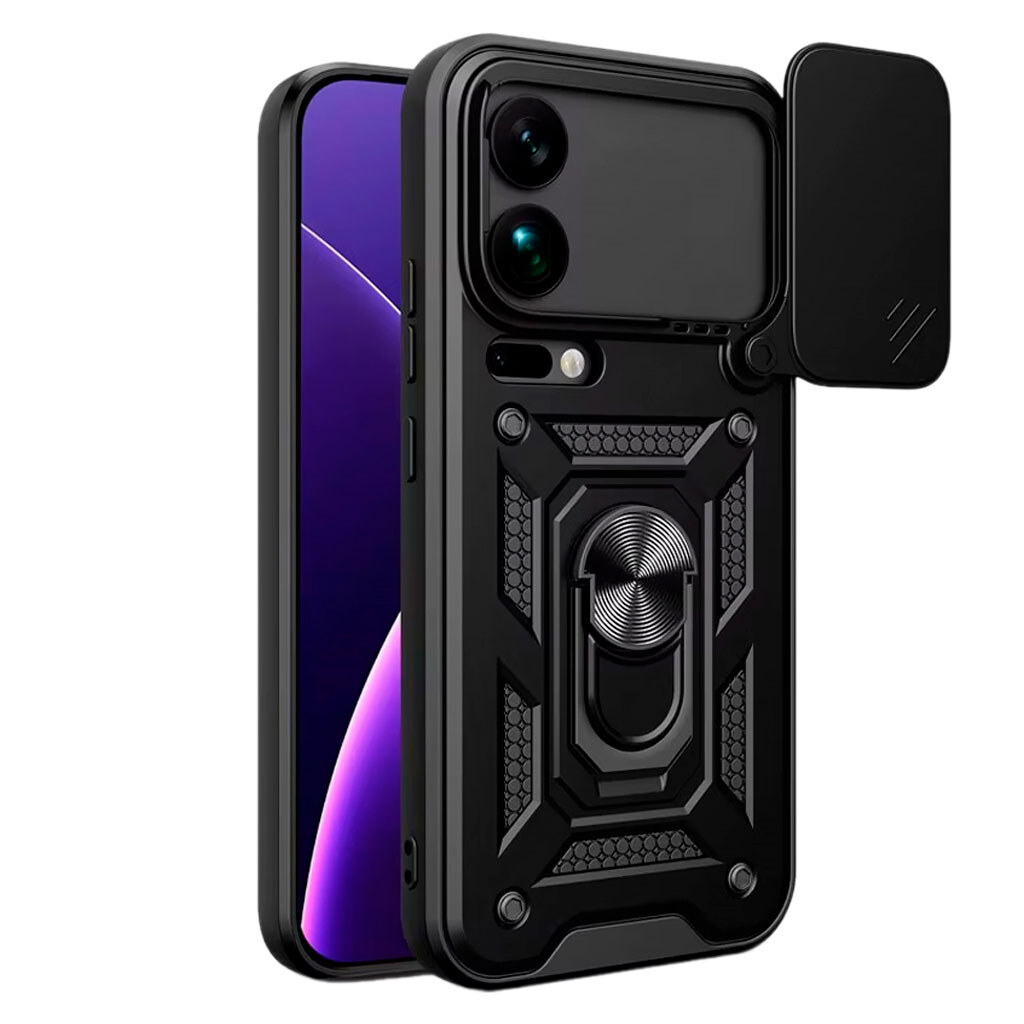 Чохол (накладка) Xiaomi 17 Ultra, Armor Guard Shield, Чорний - № 1 Чохол (накладка) Xiaomi 17 Ultra, Armor Guard Shield, Чорний - № 1