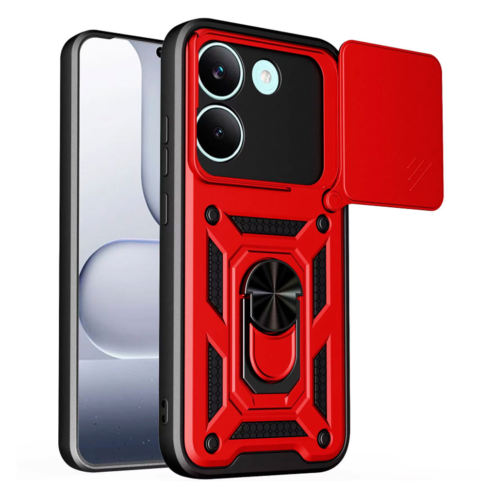 Чохол (накладка) Xiaomi Poco X8 Pro, Armor Guard Shield, Червоний - № 1 Чохол (накладка) Xiaomi Poco X8 Pro, Armor Guard Shield, Червоний - № 1