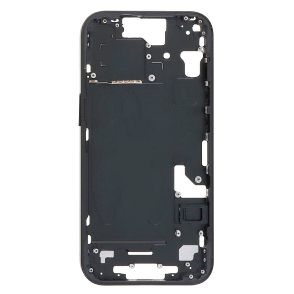 Середня частина Apple iPhone 15, Чорний - № 2 Середня частина Apple iPhone 15, Чорний - № 2