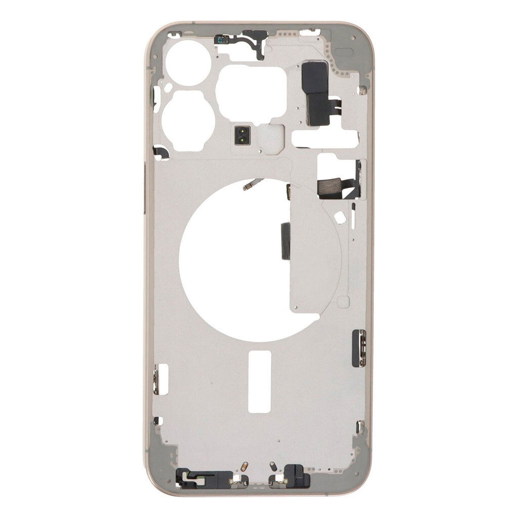 Средняя часть Apple iPhone 15 Pro Max, Серый - № 1 Средняя часть Apple iPhone 15 Pro Max, Серый - № 1