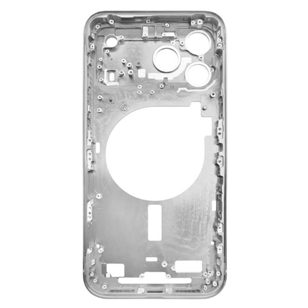 Середня частина Apple iPhone 17 Pro, Срібний - № 1 Середня частина Apple iPhone 17 Pro, Срібний - № 1