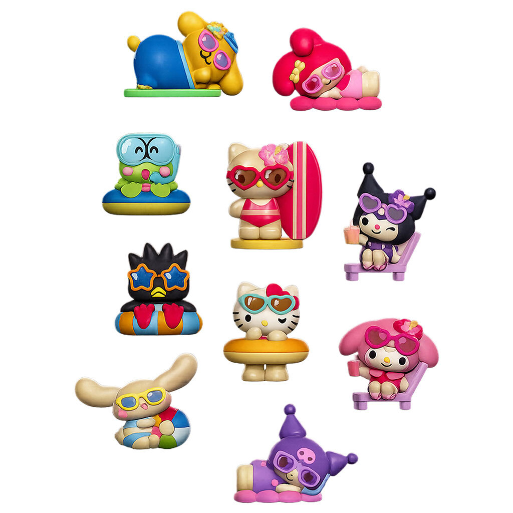 Фигурка сюрприз серия "Hello Kitty: Пляжные приключения", Cool Things - № 2 Фигурка сюрприз серия "Hello Kitty: Пляжные приключения", Cool Things - № 2