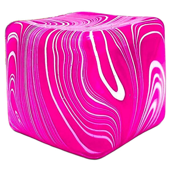 Игрушка-антистресс "CUBE мраморный", 5 см, Mic - № 1 Игрушка-антистресс "CUBE мраморный", 5 см, Mic - № 1
