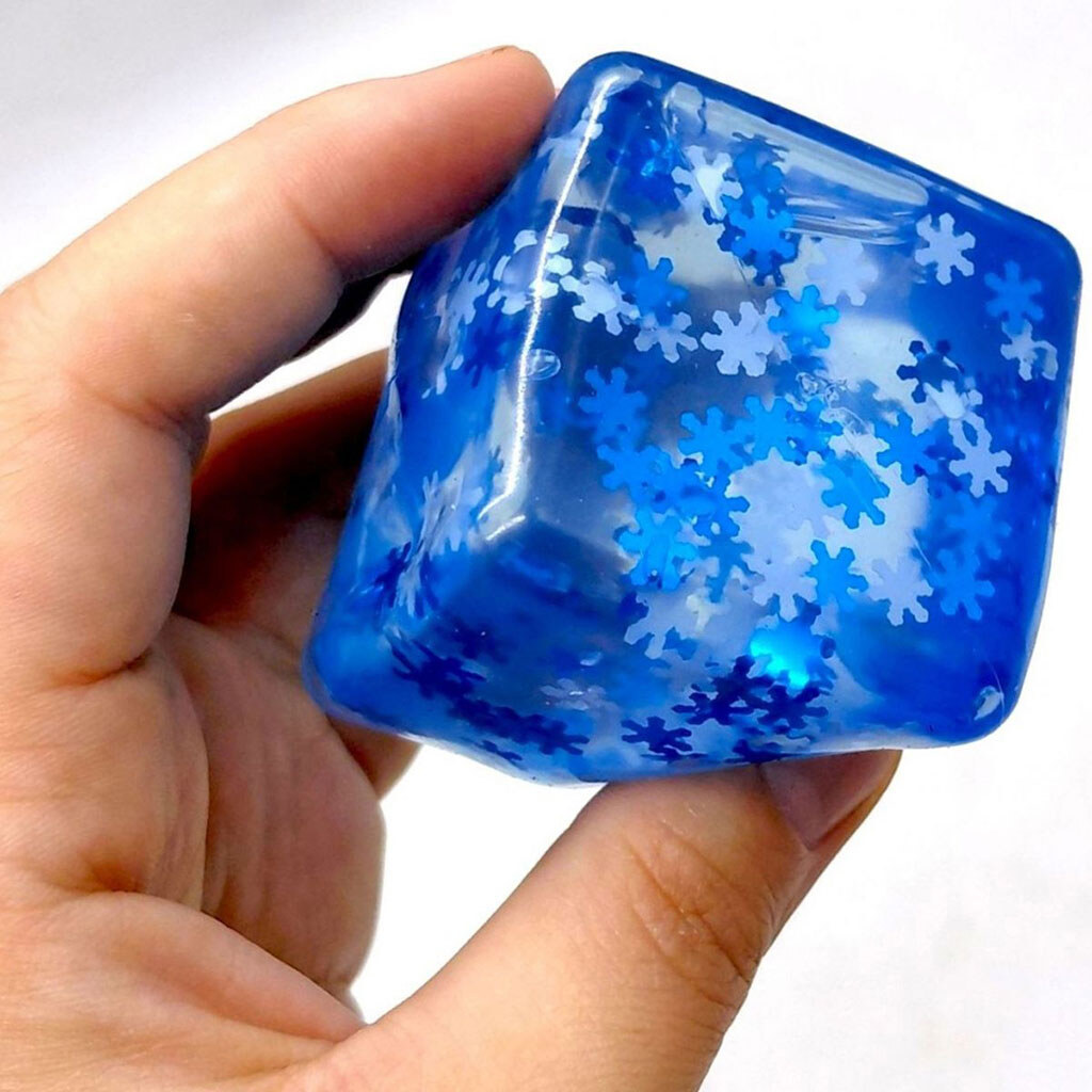 Игрушка-антистресс "CUBE: СНЕЖИНКА", 5,5СМ, 12 шт. в блоке, Mic - № 3 Игрушка-антистресс "CUBE: СНЕЖИНКА", 5,5СМ, 12 шт. в блоке, Mic - № 3
