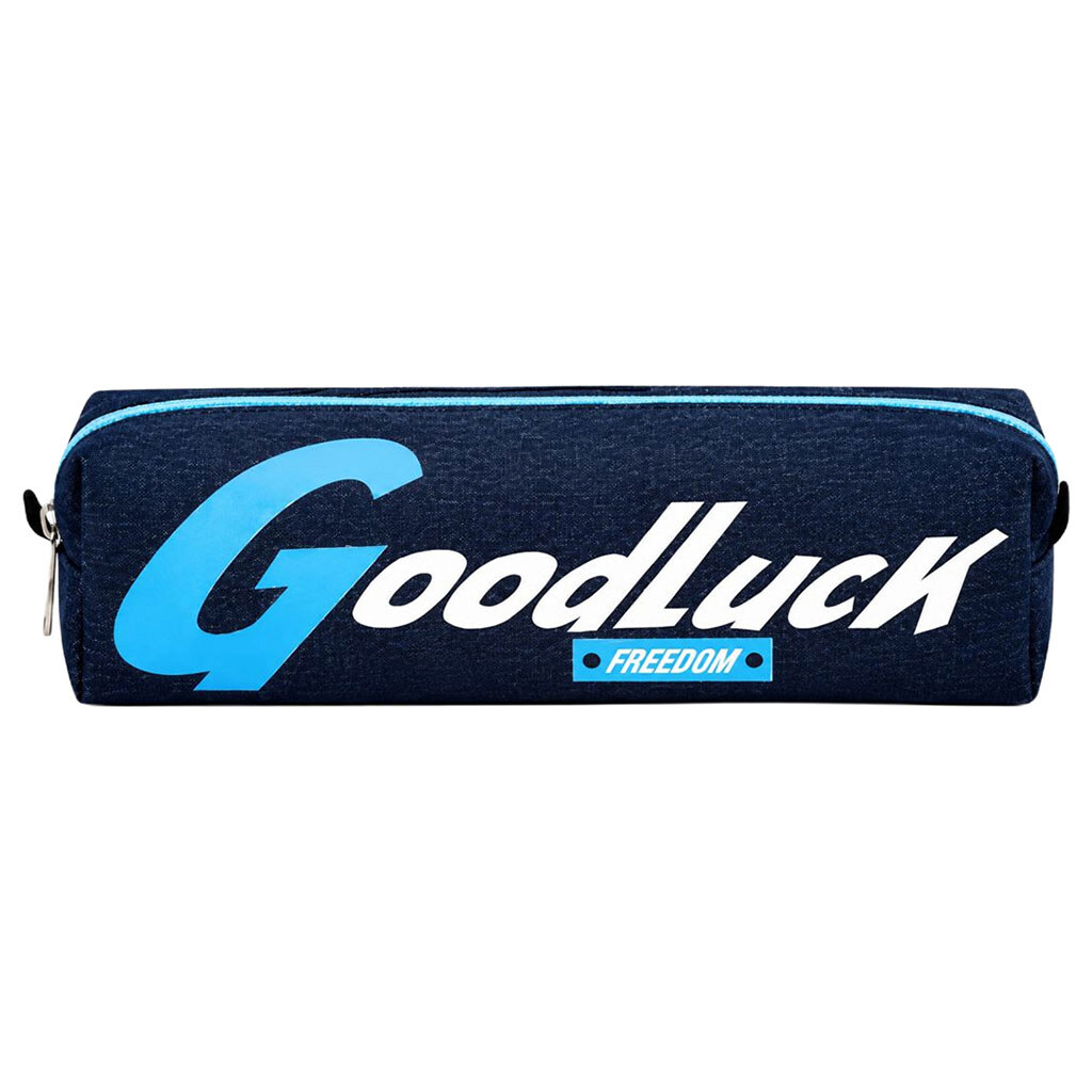 Пенал школьный на змейке "GOOD LUCK", 20x4x6,5 см, Mic - № 1 Пенал школьный на змейке "GOOD LUCK", 20x4x6,5 см, Mic - № 1