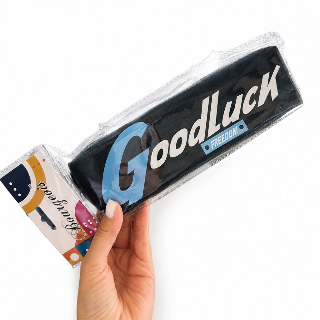 Пенал школьный на змейке "GOOD LUCK", 20x4x6,5 см, Mic - № 3 Пенал школьный на змейке "GOOD LUCK", 20x4x6,5 см, Mic - № 3