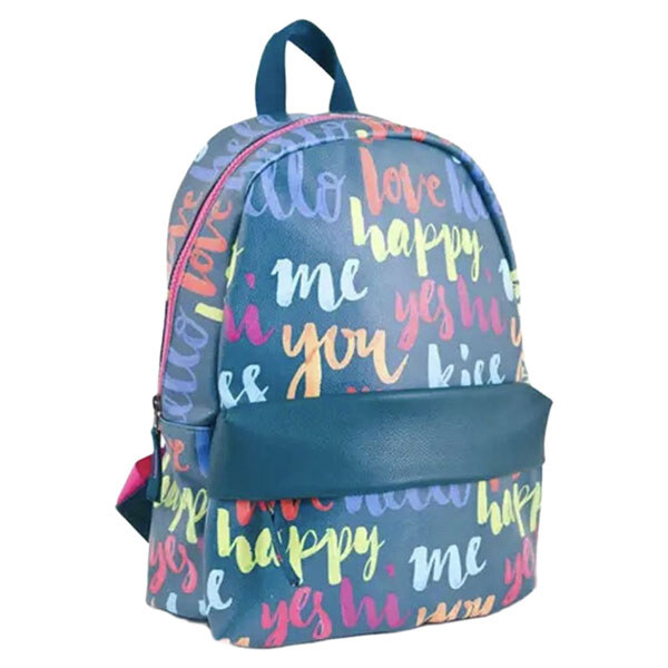 Рюкзак школьный подростковый "Happy love", р. 35x27x13 см, Yes - № 1 Рюкзак школьный подростковый "Happy love", р. 35x27x13 см, Yes - № 1