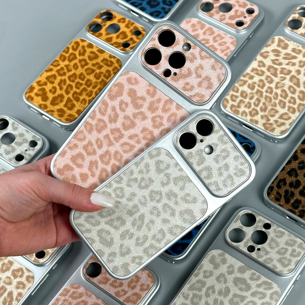 Чохол (накладка) Apple iPhone 17 Pro Max, Leopard Look, Молочний - № 5 Чохол (накладка) Apple iPhone 17 Pro Max, Leopard Look, Молочний - № 5