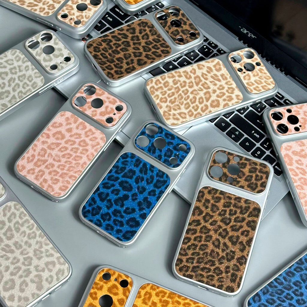 Чохол (накладка) Apple iPhone 17 Pro Max, Leopard Look, Молочний - № 7 Чохол (накладка) Apple iPhone 17 Pro Max, Leopard Look, Молочний - № 7