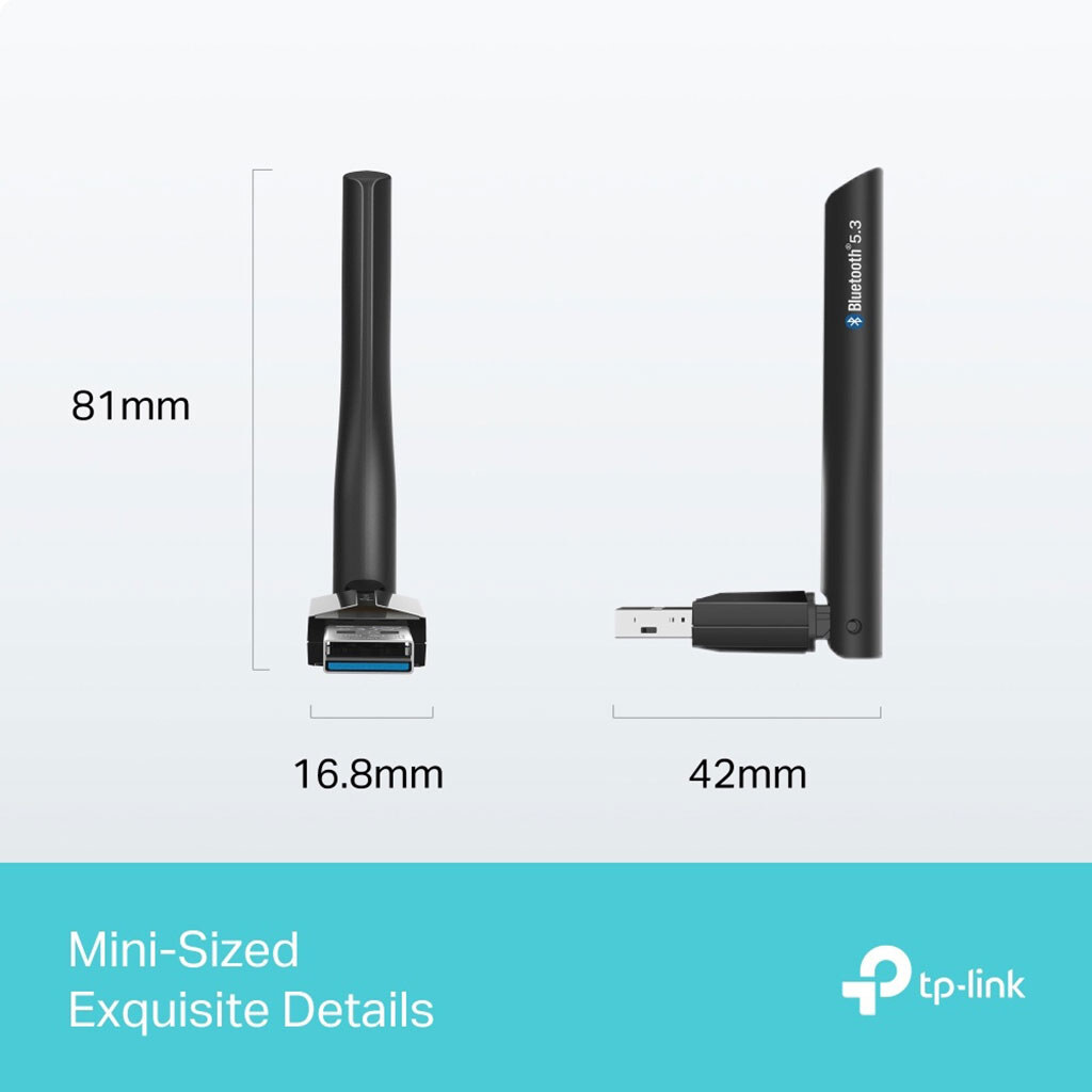 Bluetooth-адаптер TP-Link UB500 Plus, Черный - № 6 Bluetooth-адаптер TP-Link UB500 Plus, Черный - № 6