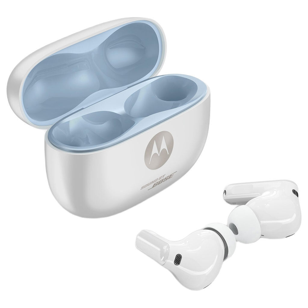 Bluetooth-гарнітура Motorola Moto Buds 2 Plus, З мікрофоном, Стерео, Білий - № 2 Bluetooth-гарнітура Motorola Moto Buds 2 Plus, З мікрофоном, Стерео, Білий - № 2