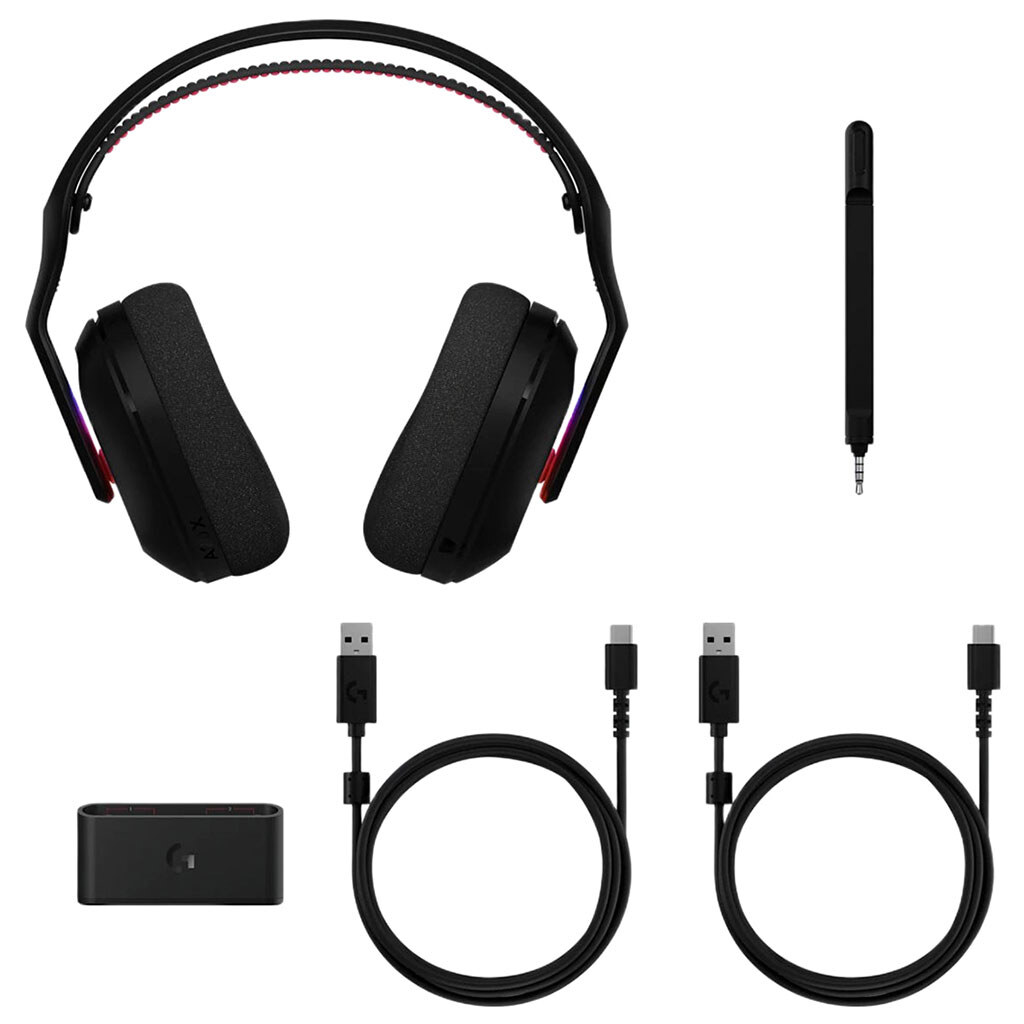Наушники Logitech G Astro A20 X Lightspeed, С микрофоном, Черный - № 4 Наушники Logitech G Astro A20 X Lightspeed, С микрофоном, Черный - № 4