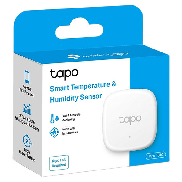 Датчик температури та вологості TP-Link Tapo T310, Білий - № 2 Датчик температури та вологості TP-Link Tapo T310, Білий - № 2
