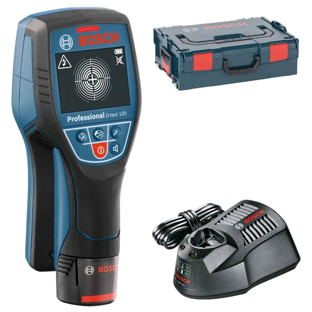 Детектор Bosch D-tect 120 Professional, Чорний - № 1 Детектор Bosch D-tect 120 Professional, Чорний - № 1