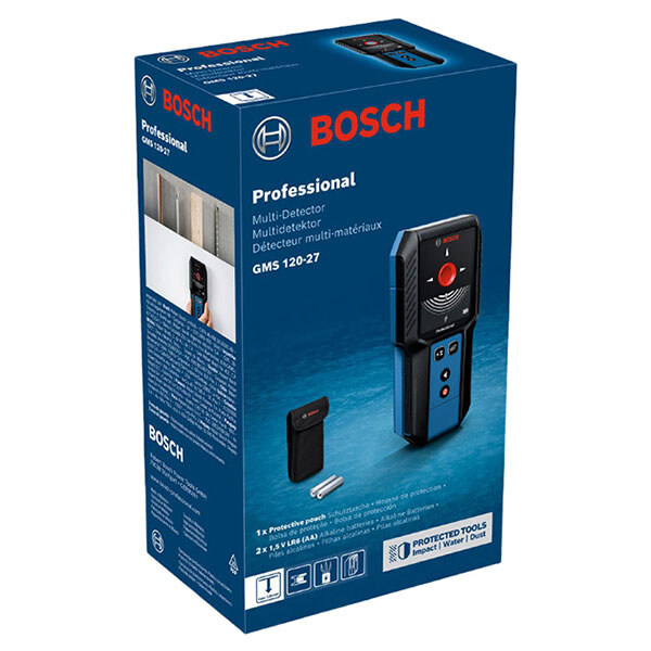 Детектор Bosch Professional GMS 120-27, Черный - № 5 Детектор Bosch Professional GMS 120-27, Черный - № 5
