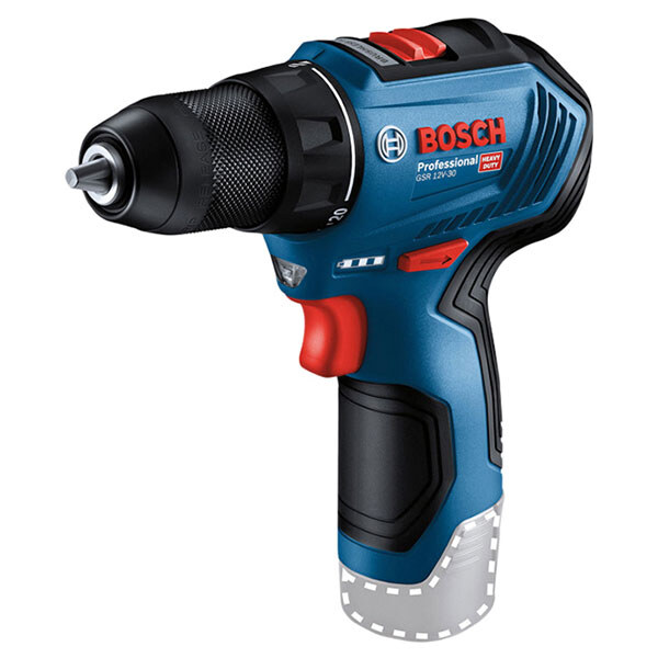 Дрель-шуруповерт Bosch GSR 12 V-30, Solo, Синий - № 1 Дрель-шуруповерт Bosch GSR 12 V-30, Solo, Синий - № 1