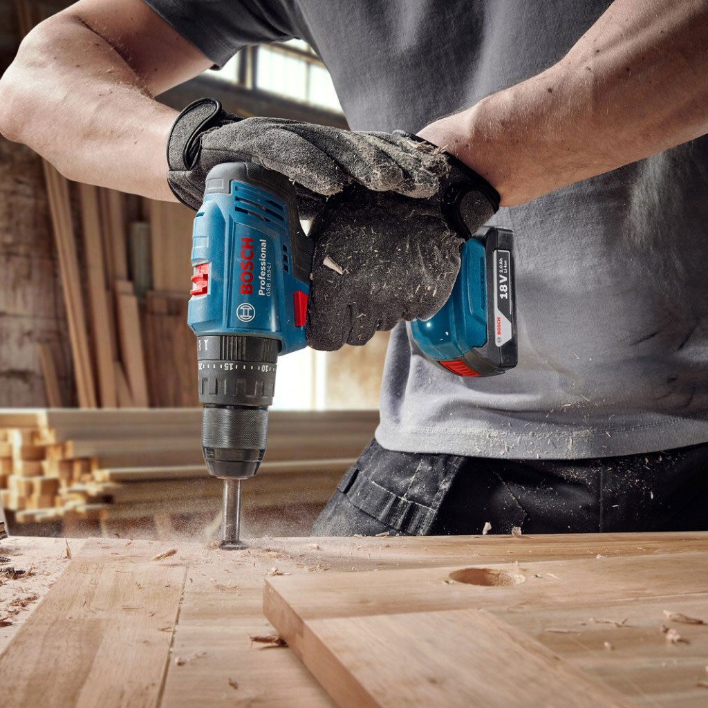 Дрель-шуруповерт Bosch Professional GSB 183-LI, Синий - № 4 Дрель-шуруповерт Bosch Professional GSB 183-LI, Синий - № 4